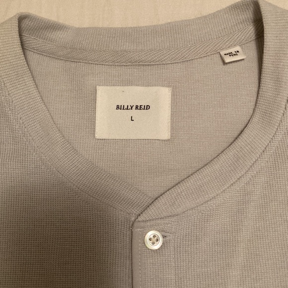 NEW - Billy Reid long sl, 3-button pullover, NEW, w/out tags - Picture 1 of 7